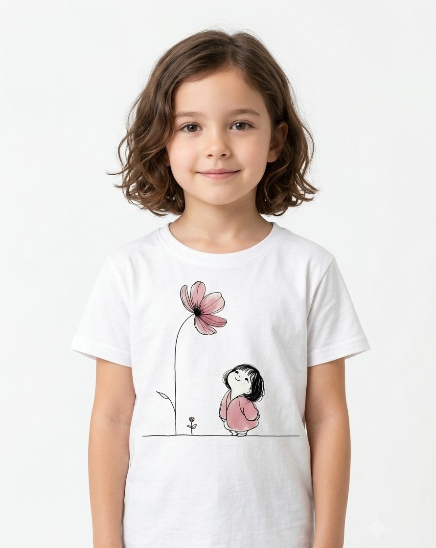 Flower Girl Kids T-Shirt