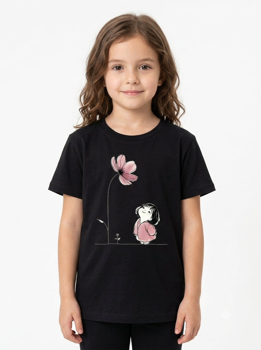 Flower Girl Kids T-Shirt