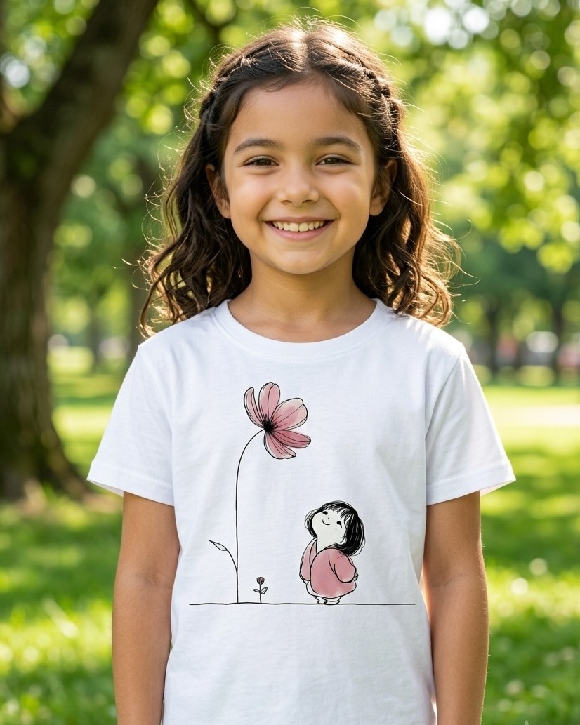 Flower Girl Kids T-Shirt
